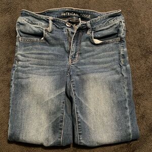 American Eagle Jegging Crop Destroyed